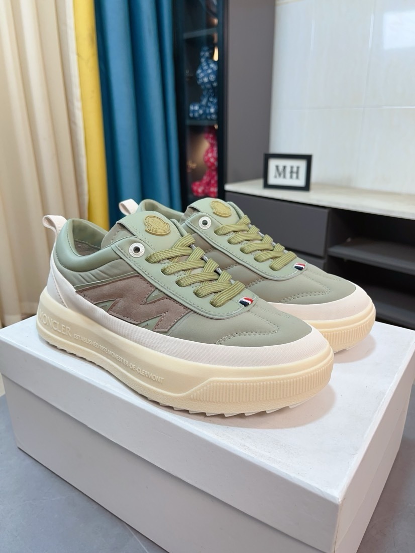 MONCLER男鞋 2025專櫃同步 蒙口經典爆款休閒鞋