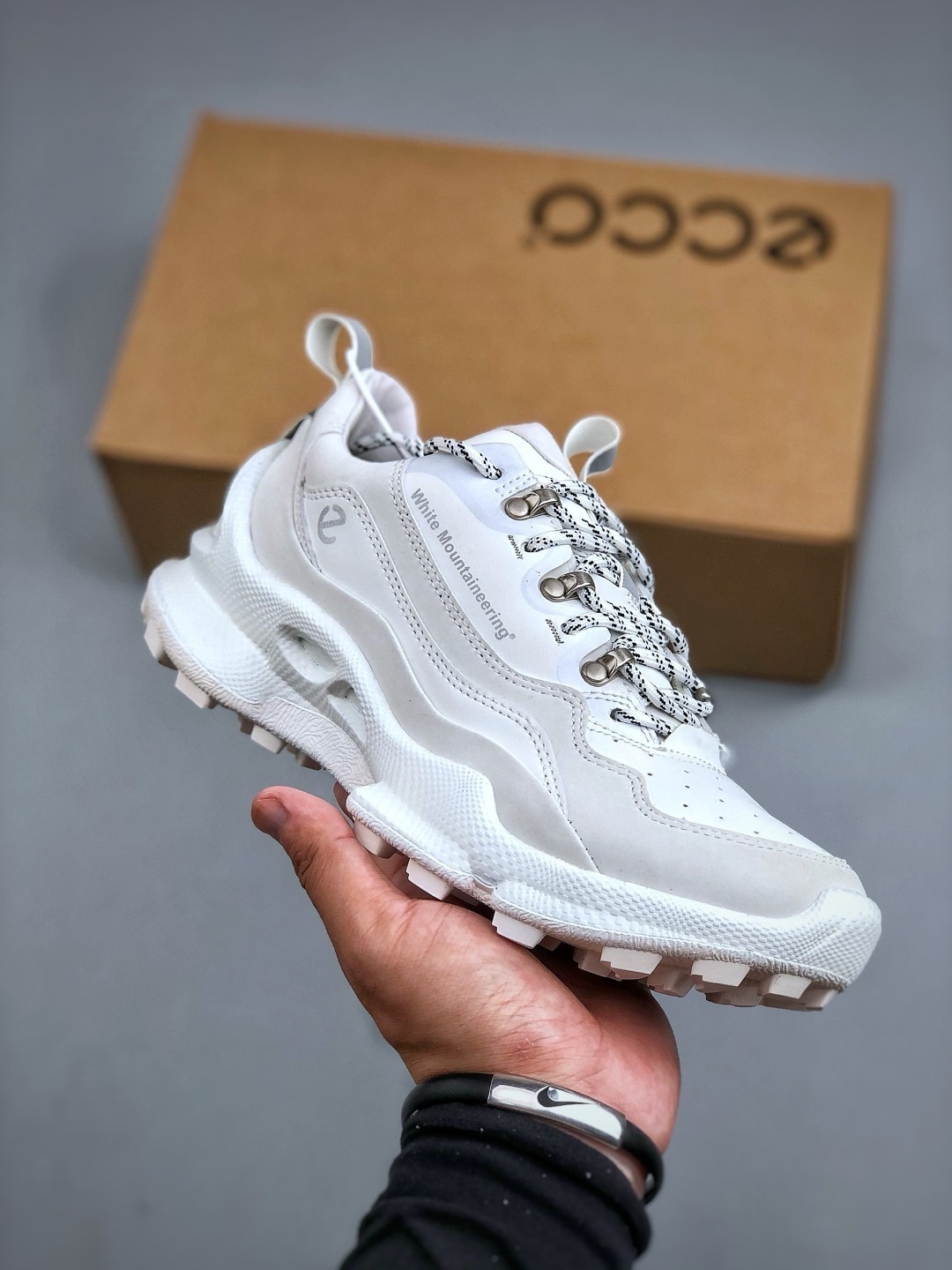 Ecco男鞋 愛步時尚休閑運動跑步鞋