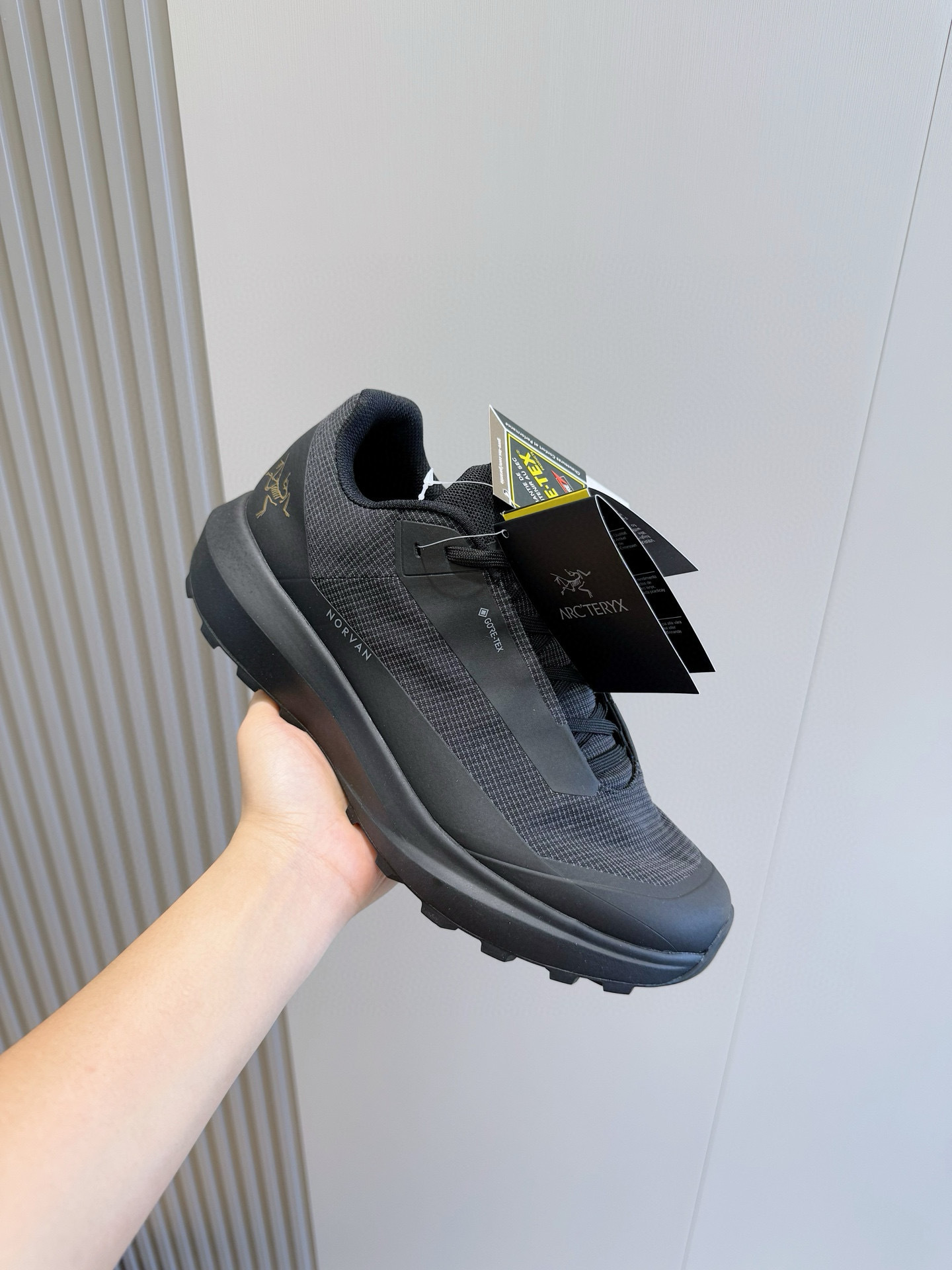 ARCTERYX男鞋 2025專櫃同步 始祖鳥覆蓋防水越野跑鞋