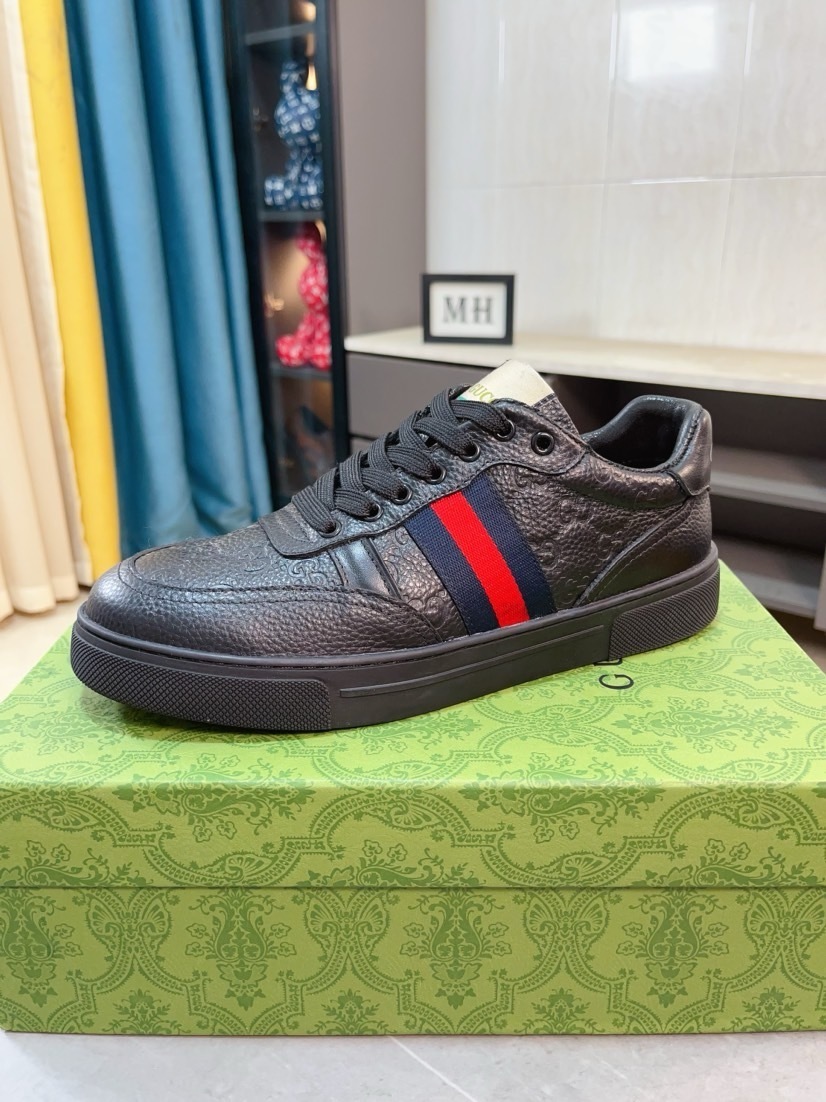 GUCCI男鞋 2025專櫃同步 古馳經典爆款休閒鞋