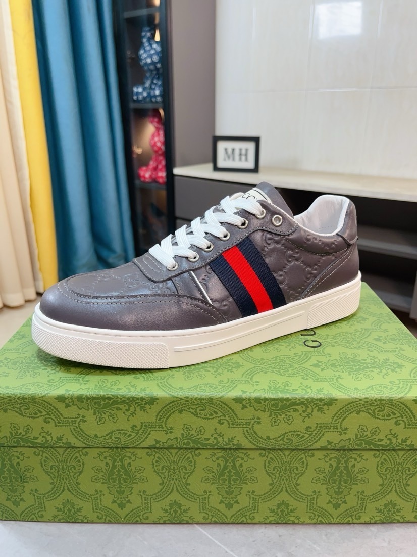 GUCCI男鞋 2025專櫃同步 古馳經典爆款休閒鞋