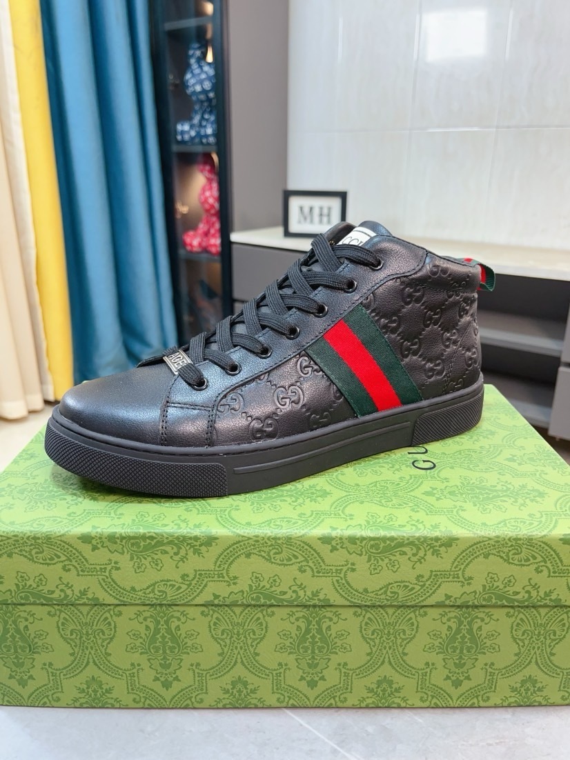 GUCCI男鞋 2025專櫃同步 古馳經典爆款休閒鞋