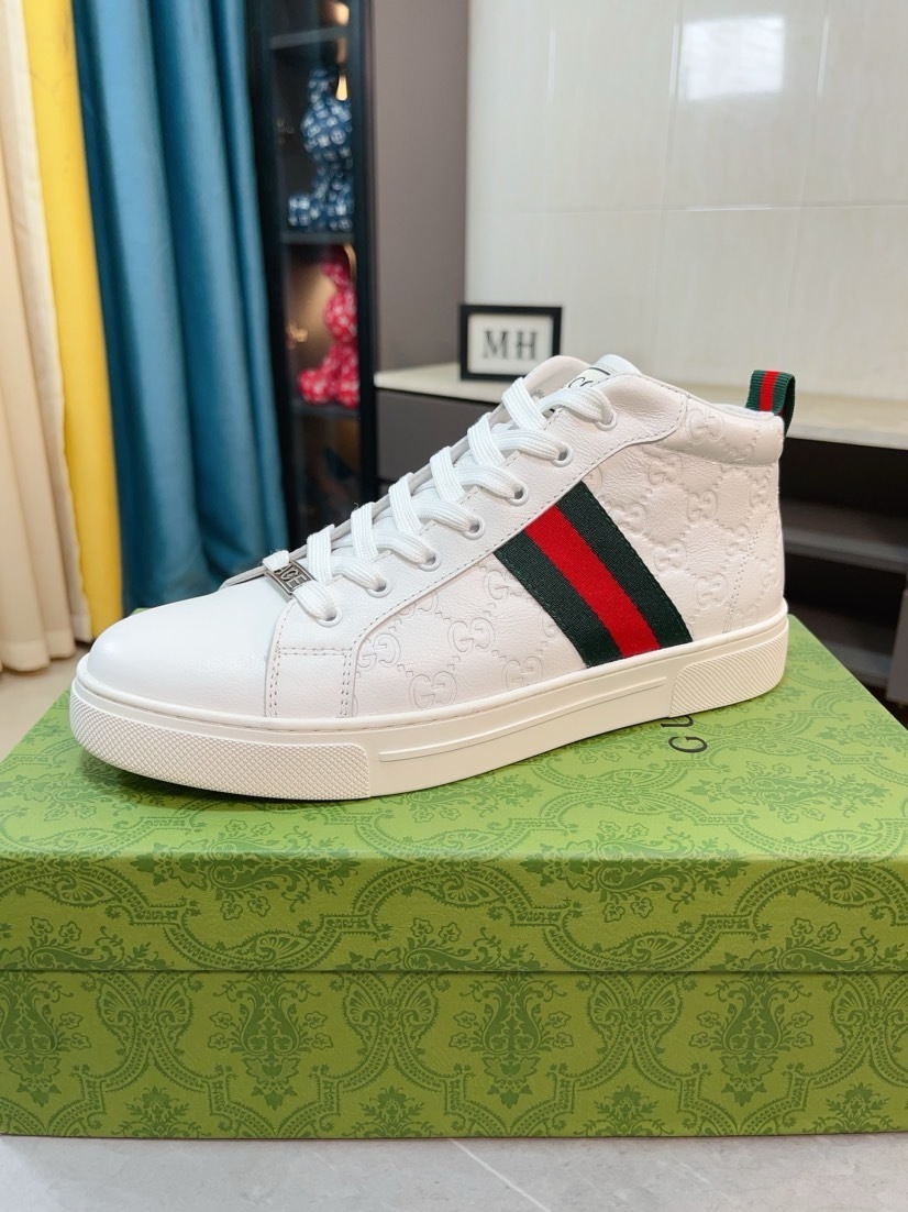 GUCCI男鞋 2025專櫃同步 古馳經典爆款休閒鞋