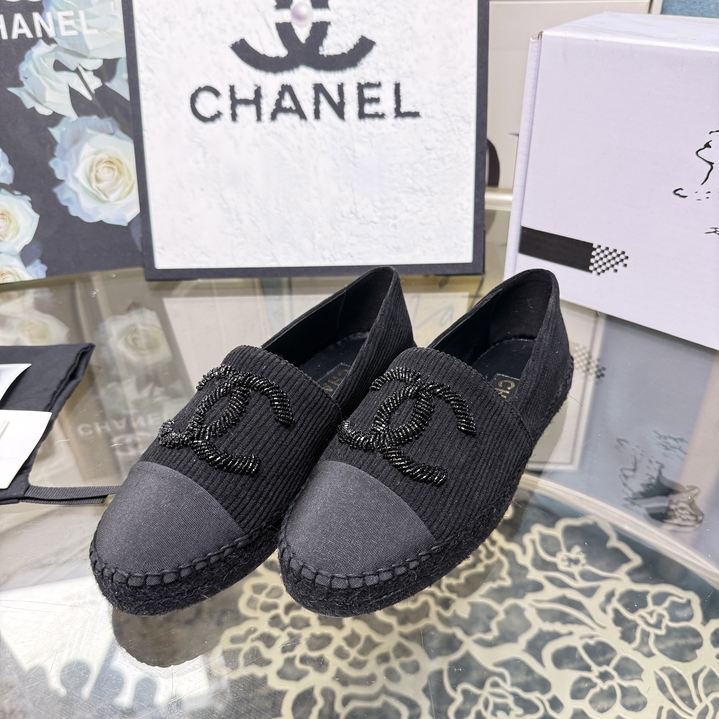 CHANE女鞋 2025專櫃同步 香奈兒經典爆款休閑套腳鞋