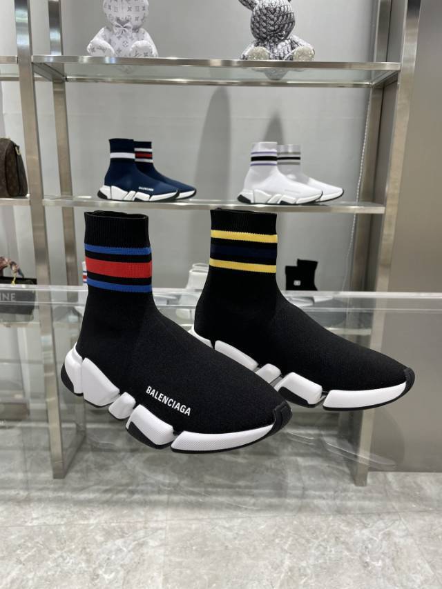 BALENCIAGA情侶鞋 2025專櫃同步 巴黎世家經典爆款襪子靴