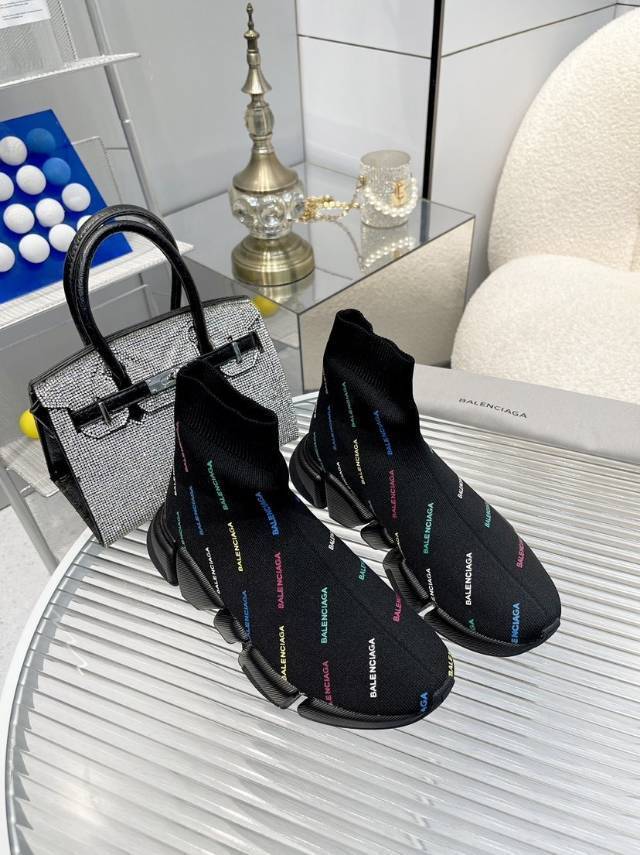 BALENCIAGA情侶鞋 2025專櫃同步 巴黎世家經典爆款襪子靴