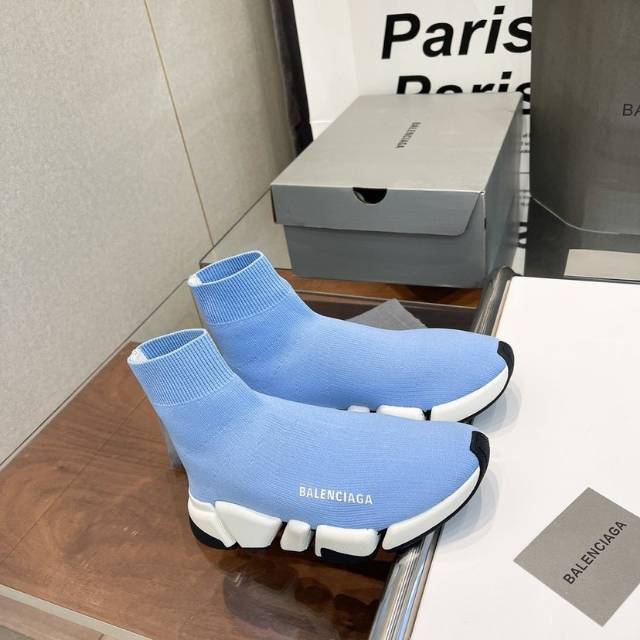 BALENCIAGA情侶鞋 2025專櫃同步 巴黎世家經典爆款襪子靴