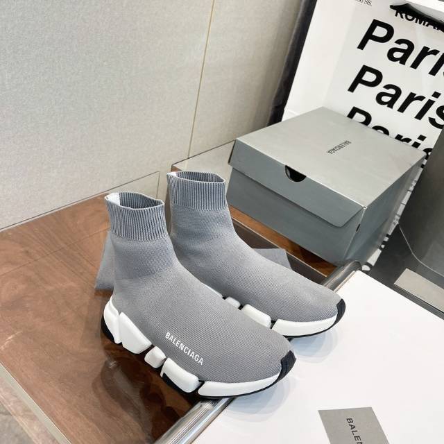 BALENCIAGA情侶鞋 2025專櫃同步 巴黎世家經典爆款襪子靴