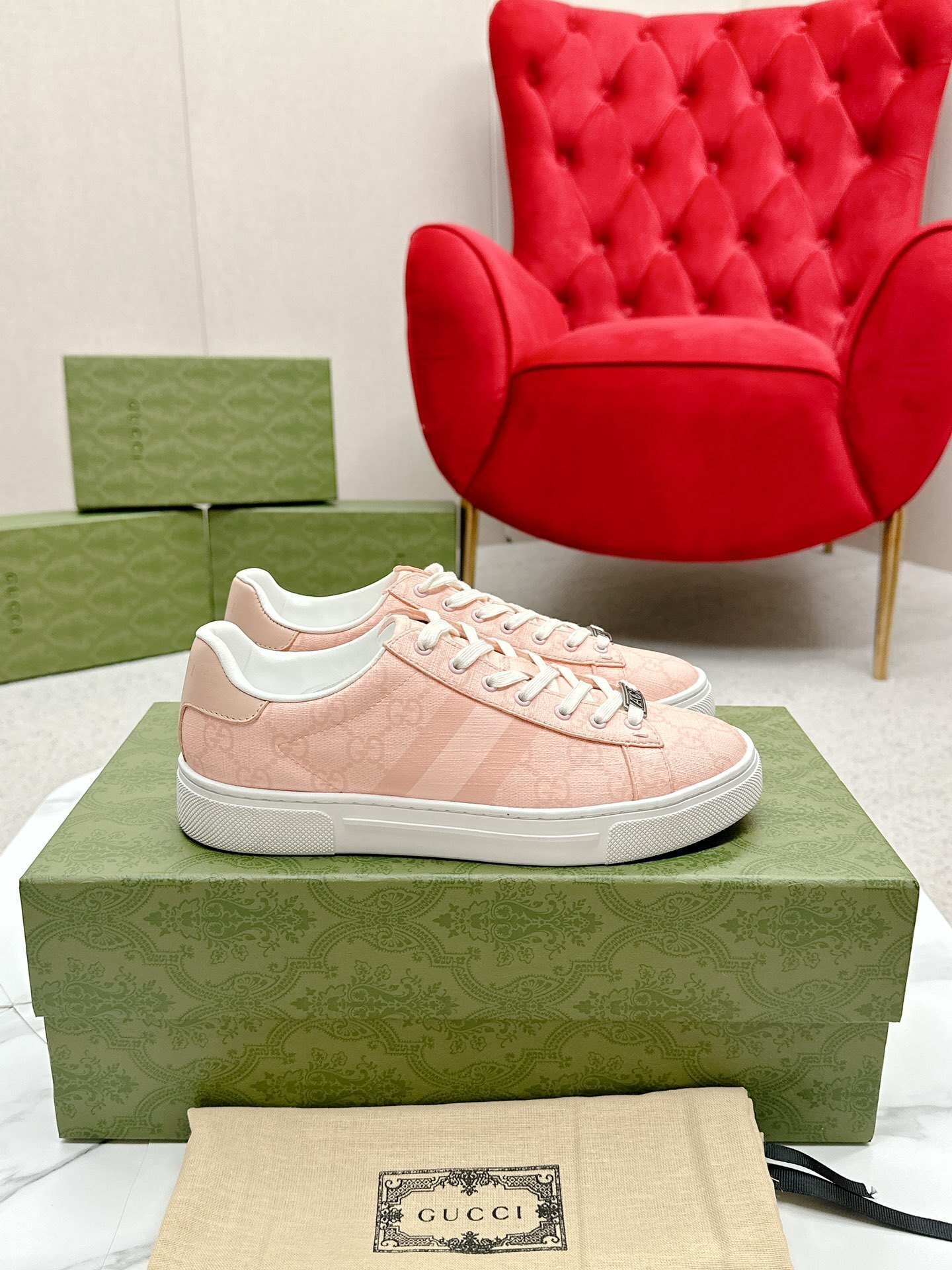 GUCCI女鞋 2025專櫃同步 古馳經典爆款休閑鞋