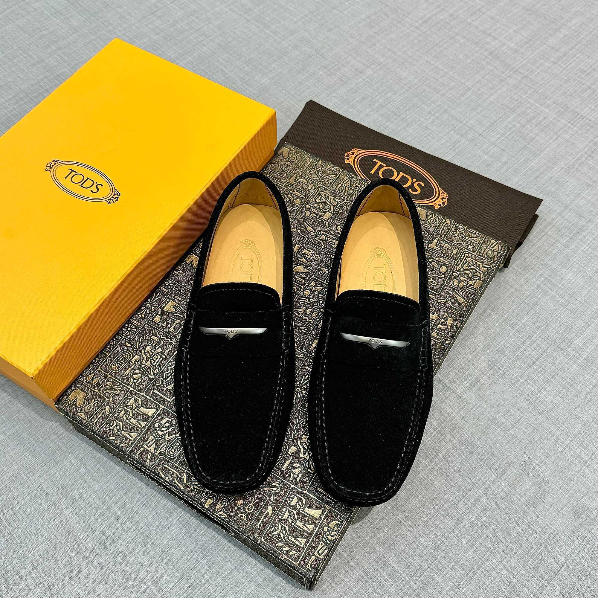 TODS男鞋 2025專櫃同步 托德斯經典爆款豆豆皮鞋