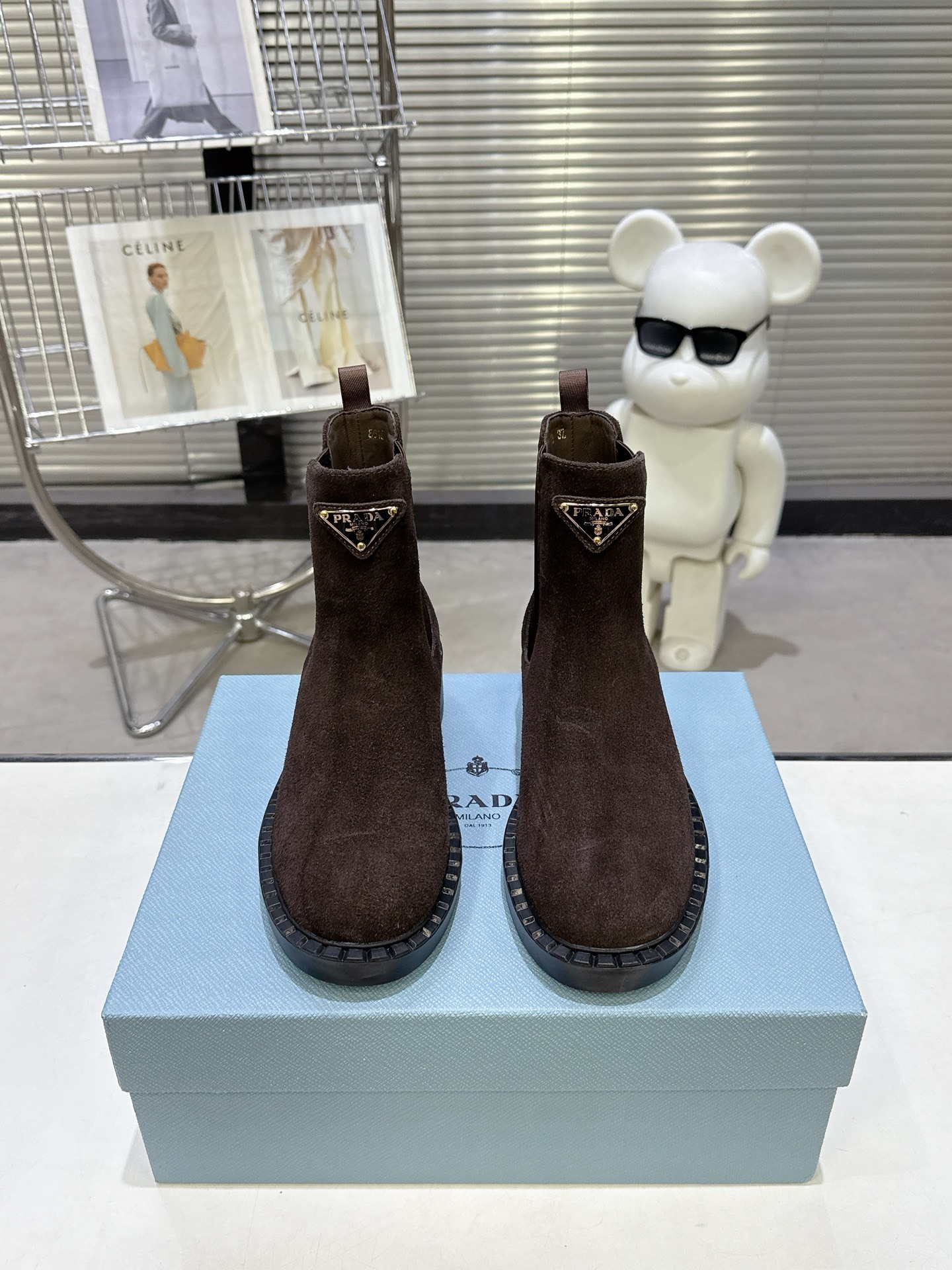 PRADA女靴 2025專櫃同步 普拉達時尚爆款靴鞋