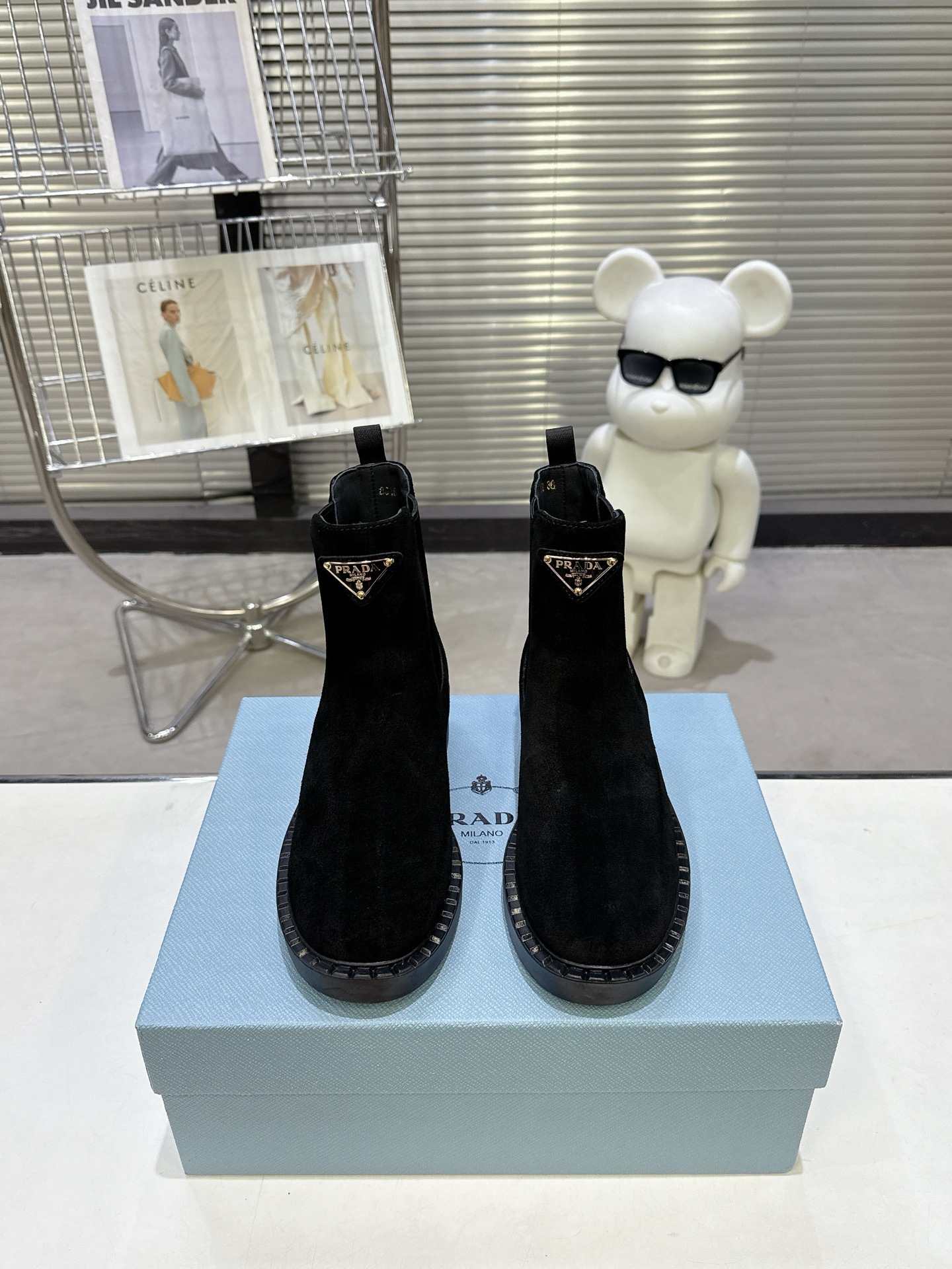 PRADA女靴 2025專櫃同步 普拉達時尚爆款靴鞋