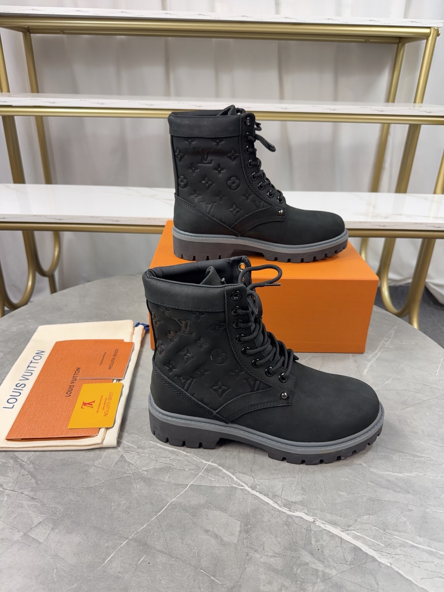 Louis Vuitton情侶靴 2025專櫃同步 LV路易威登時尚爆款靴鞋