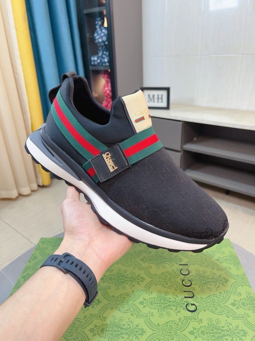 GUCCI男鞋 2025專櫃同步 古馳經典爆款休閑鞋 0