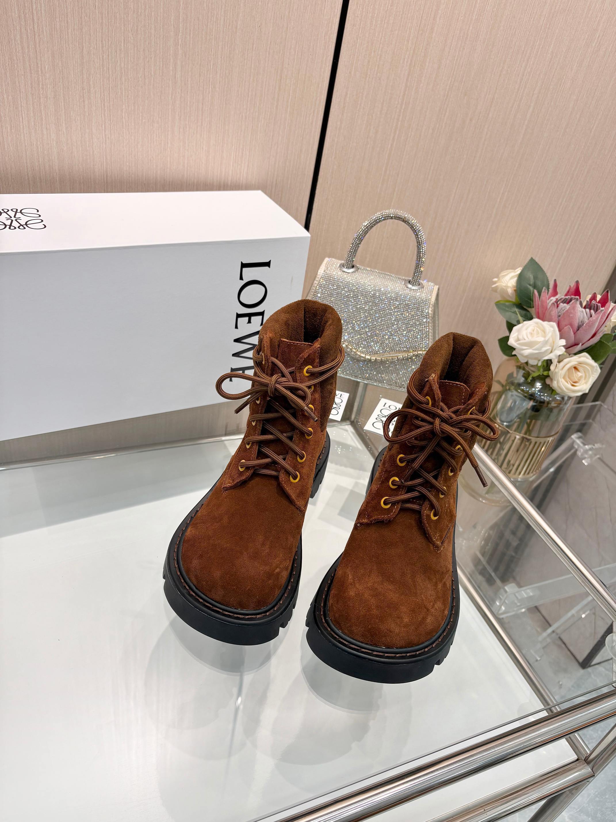LOEWE女靴 2025專櫃同步 羅意威時尚爆款靴鞋