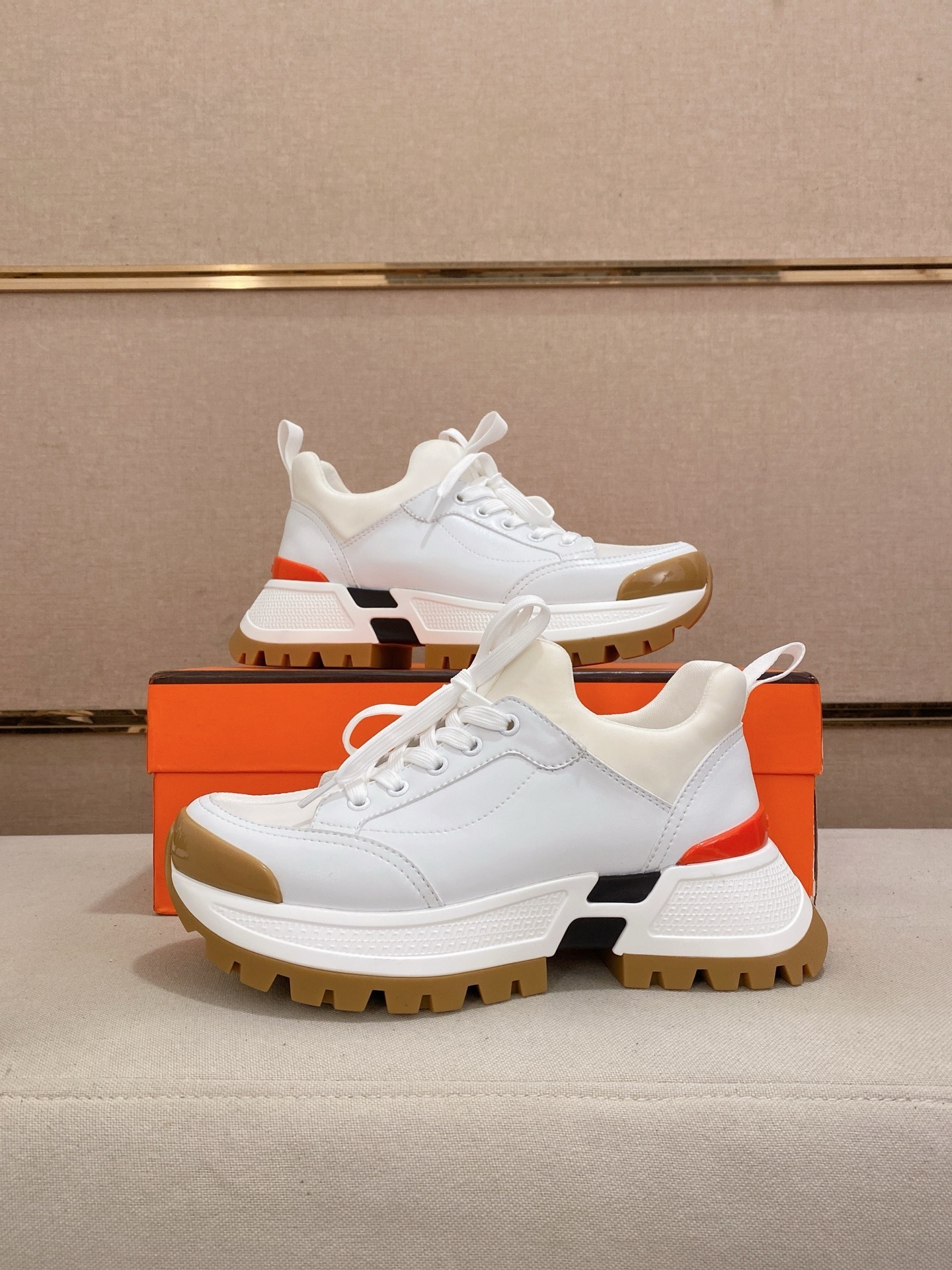 HERMES男鞋 2025專櫃同步 愛馬仕經典爆款休閑鞋