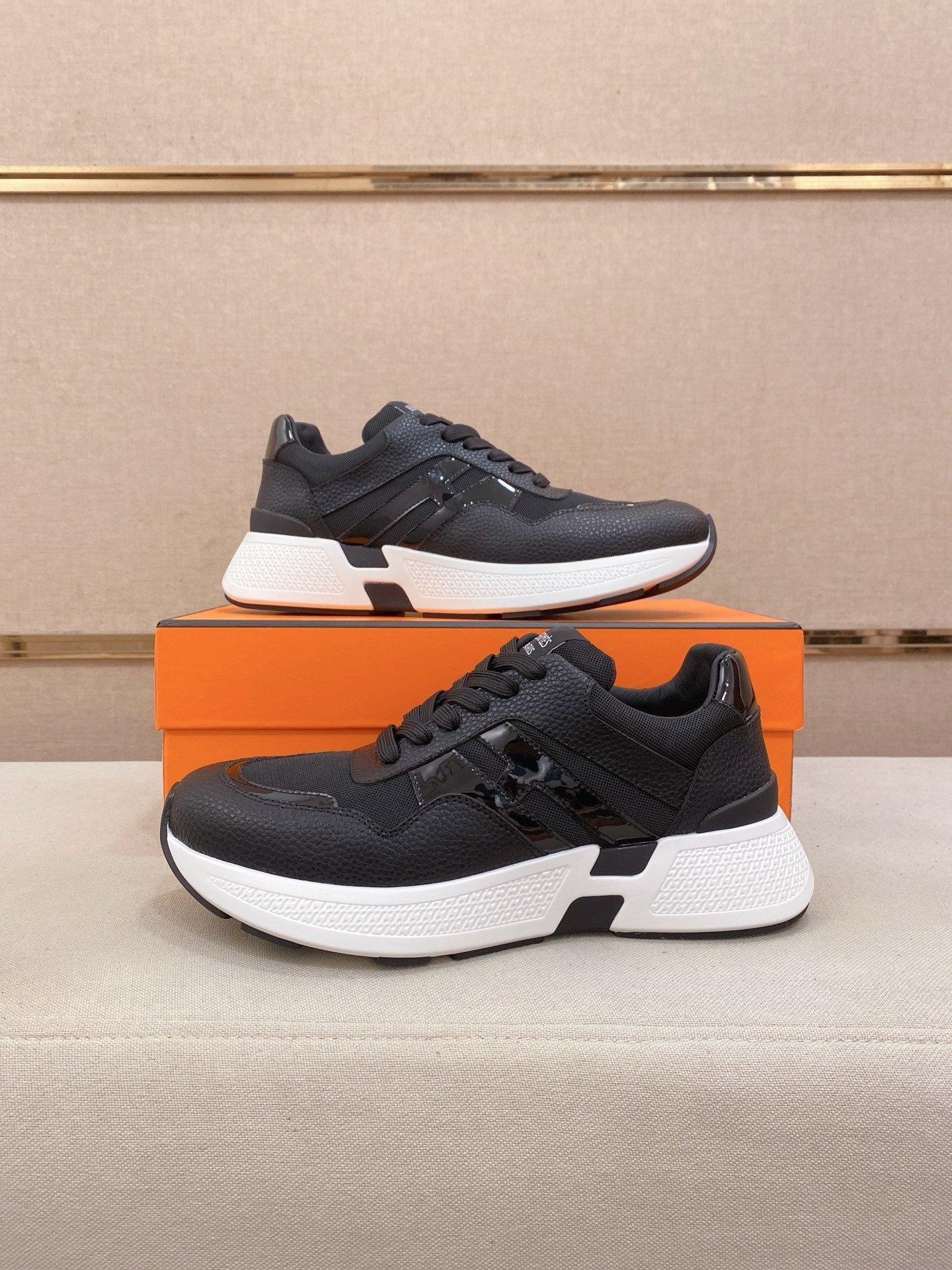 HERMES男鞋 2025專櫃同步 愛馬仕經典爆款休閑鞋