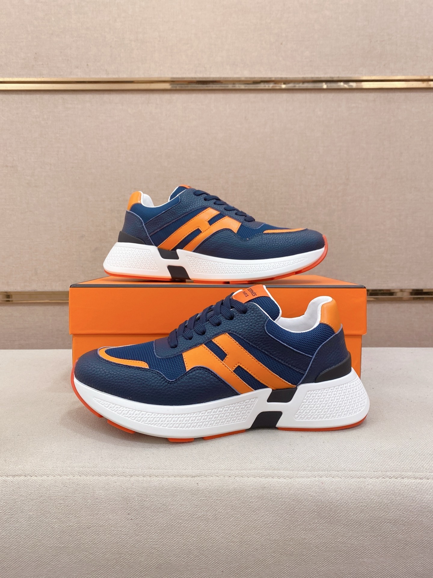 HERMES男鞋 2025專櫃同步 愛馬仕經典爆款休閑鞋