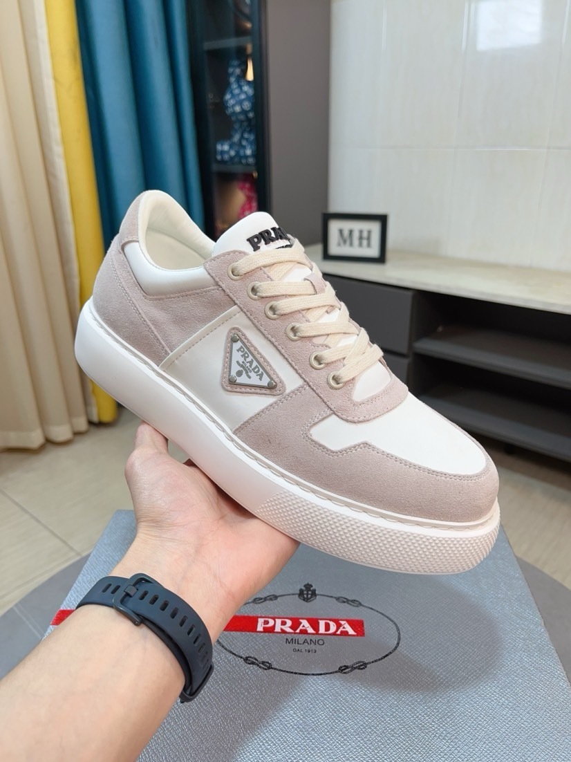 PRADA男鞋 2025專櫃同步 普拉達經典爆款休閑鞋