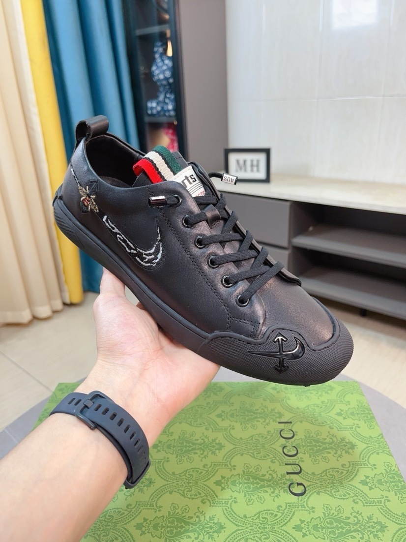 GUCCI男鞋 2025專櫃同步 古馳經典爆款休閑鞋