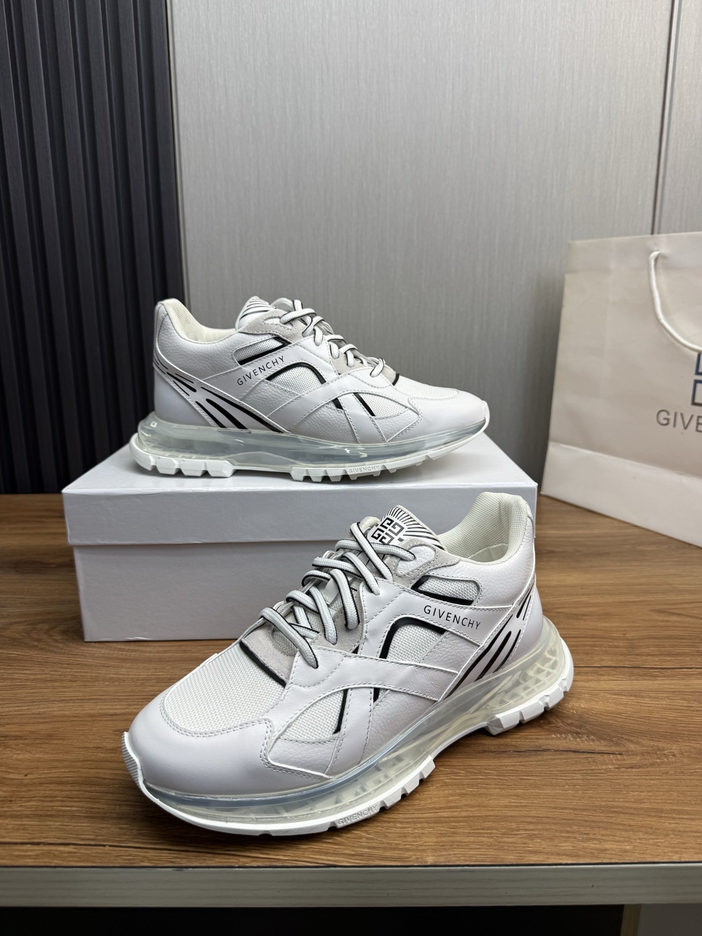GIVENCHY男鞋 2025專櫃同步 紀梵希厚底增高休閑運動鞋