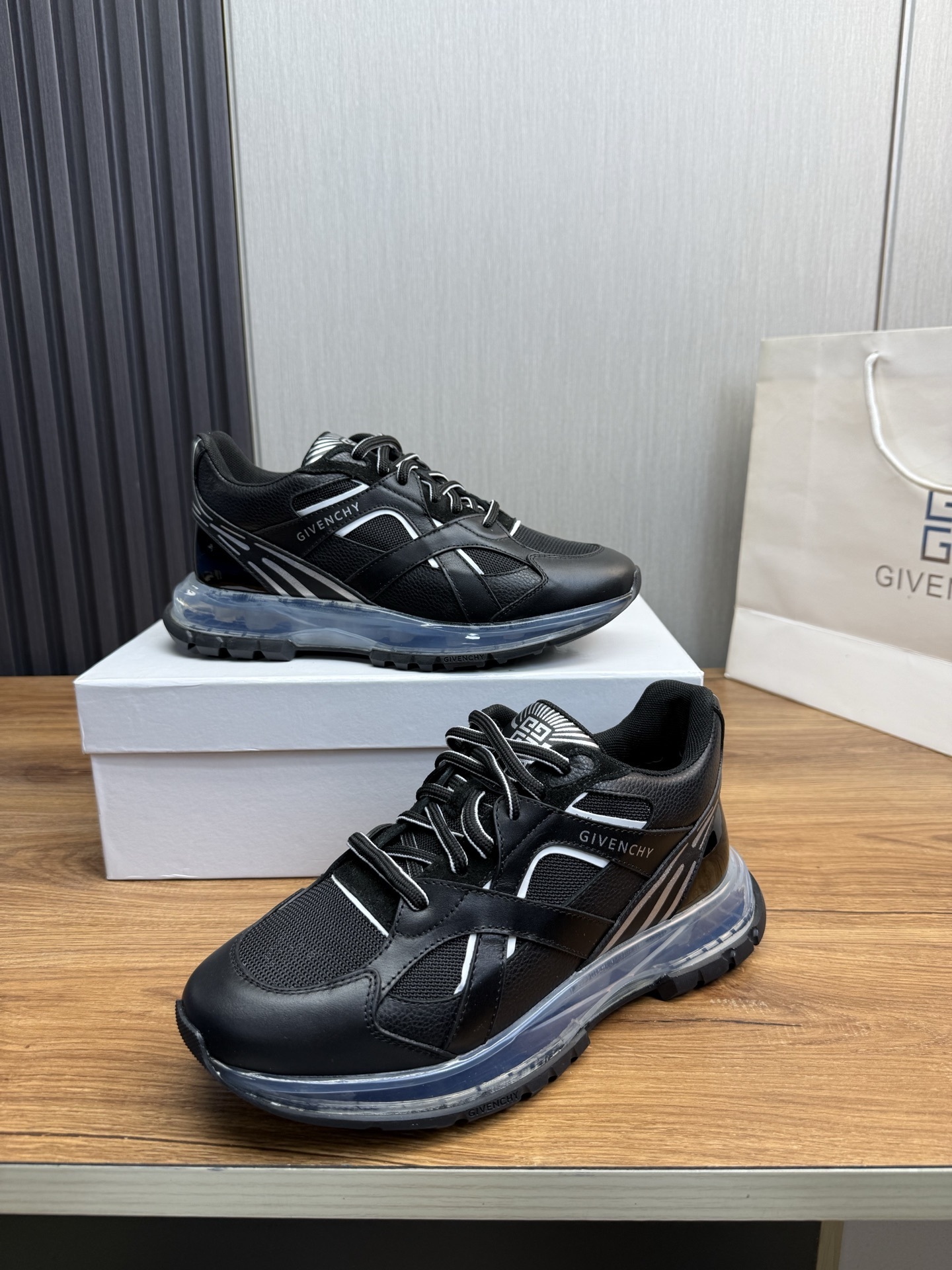 GIVENCHY男鞋 2025專櫃同步 紀梵希厚底增高休閑運動鞋