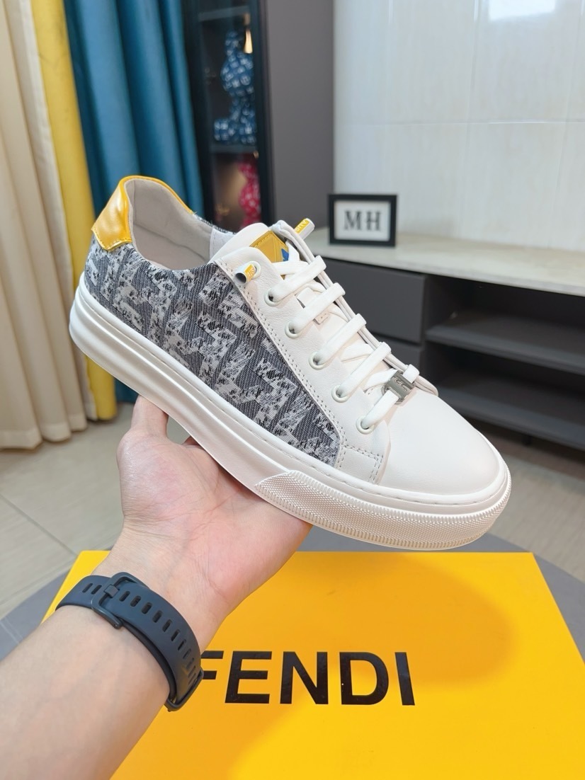FENDI男鞋 2025專櫃同步 芬迪經典爆款休閑鞋