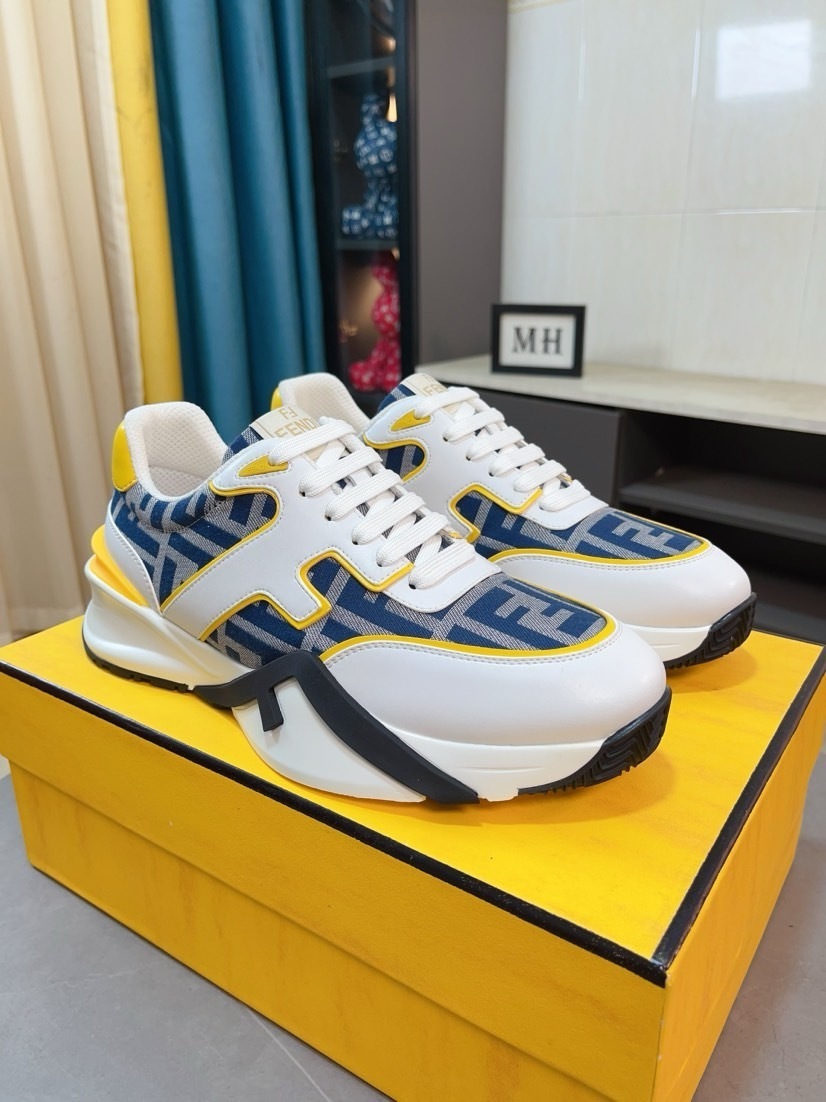 FENDI男鞋 2025專櫃同步 芬迪經典爆款休閑鞋