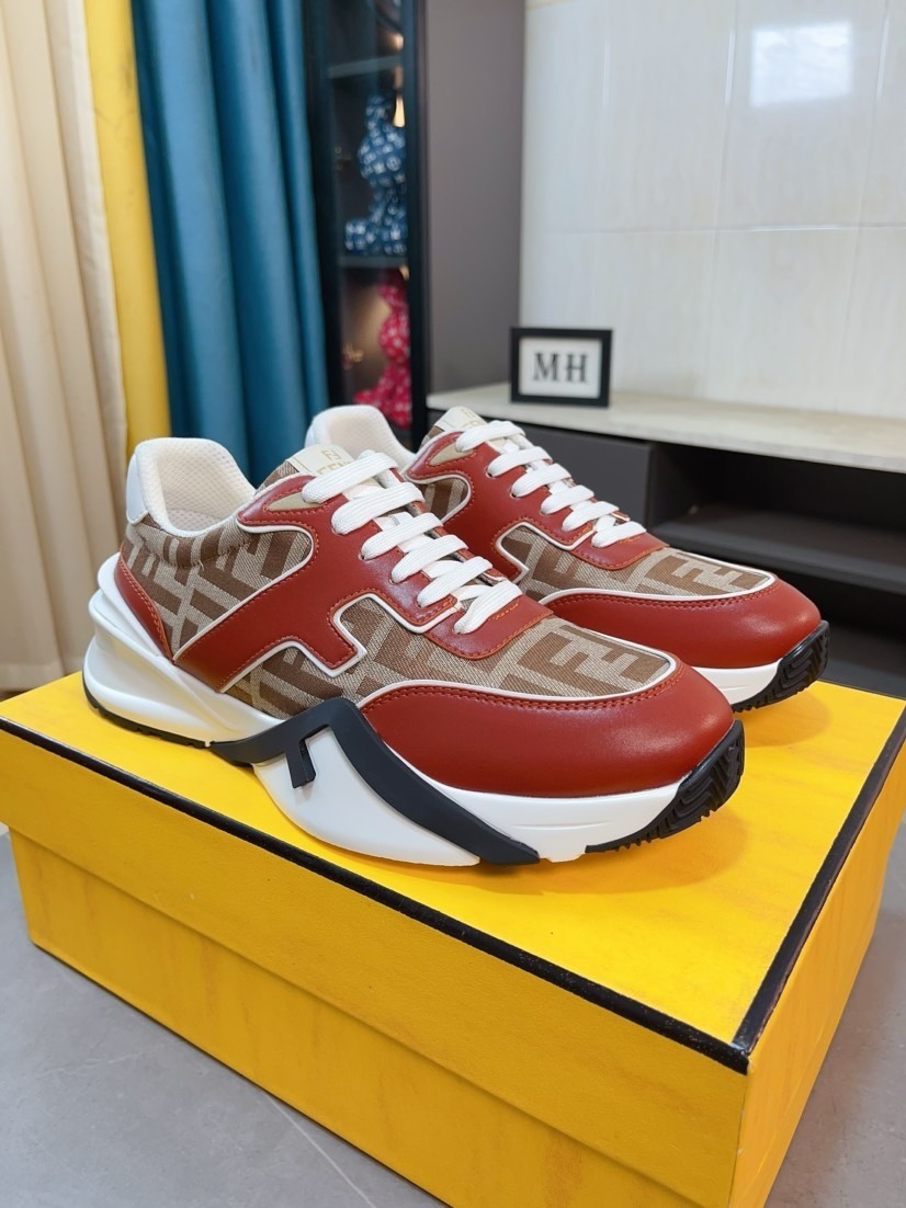 FENDI男鞋 2025專櫃同步 芬迪經典爆款休閑鞋