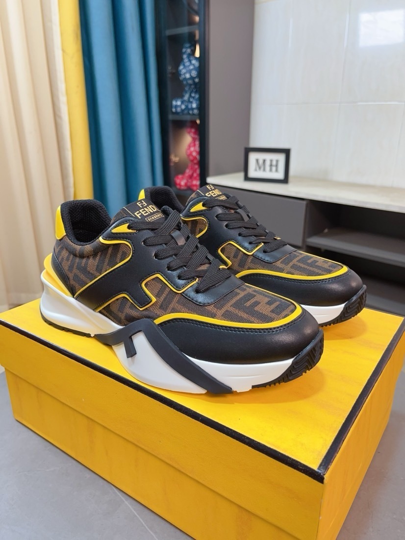 FENDI男鞋 2025專櫃同步 芬迪經典爆款休閑鞋