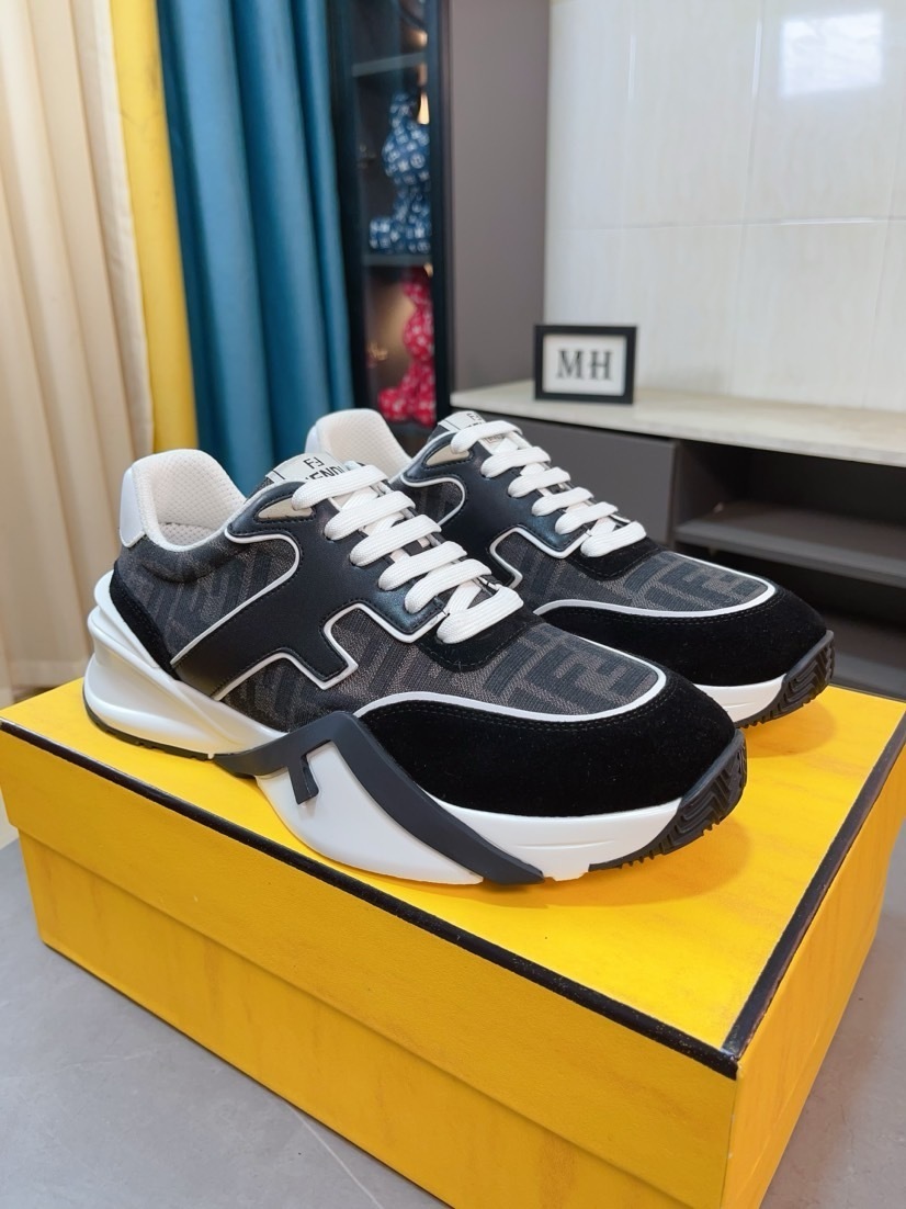 FENDI男鞋 2025專櫃同步 芬迪經典爆款休閑鞋