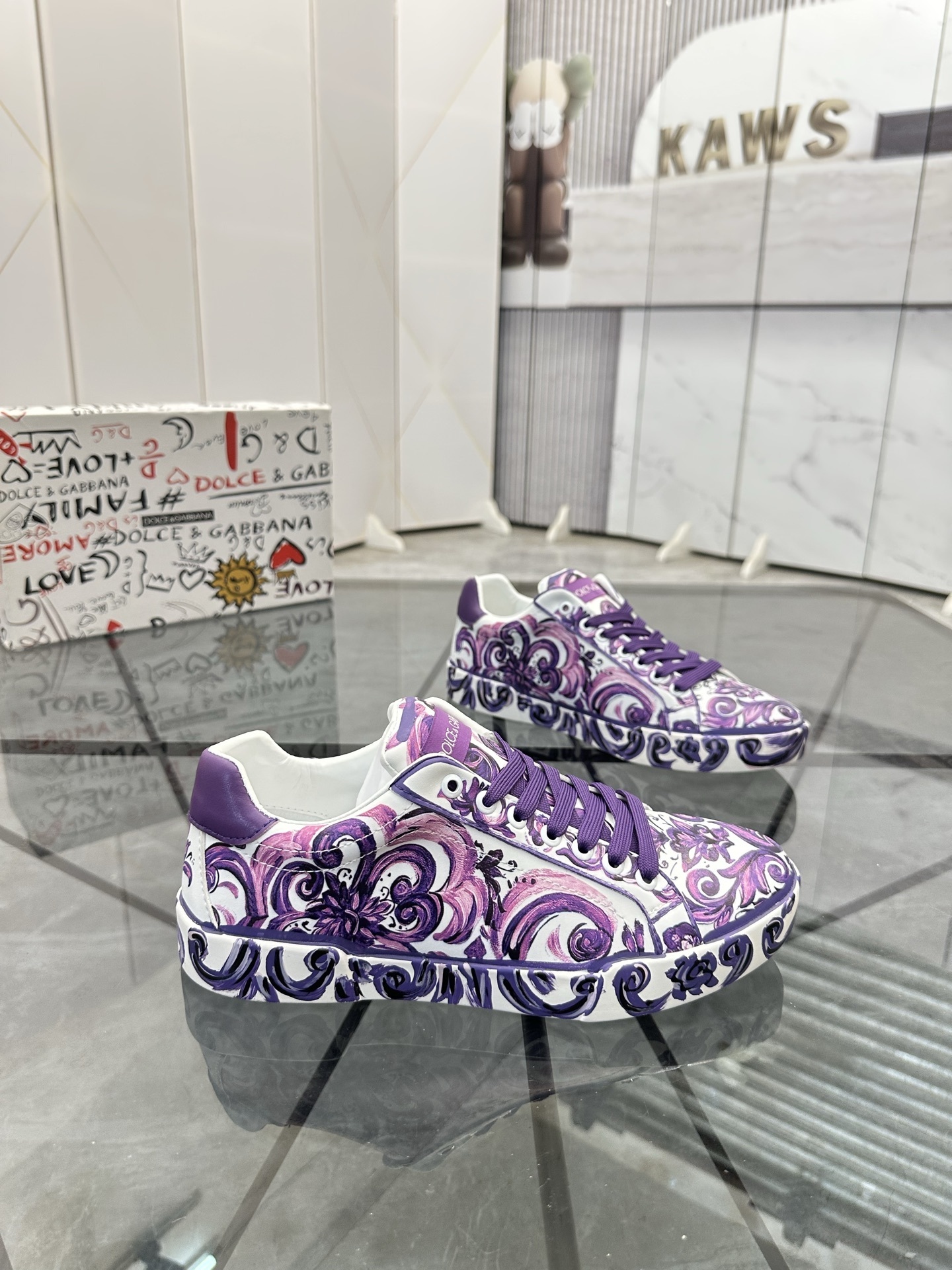 Dolce Gabbana情侶鞋 2025專櫃同步 DG杜嘉班納經典爆款休閑鞋