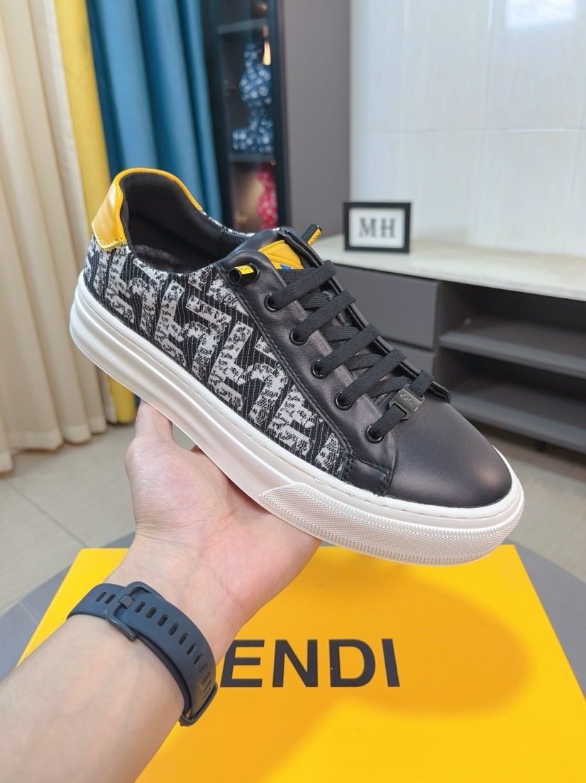 FENDI男鞋 2025專櫃同步 芬迪經典爆款休閑鞋