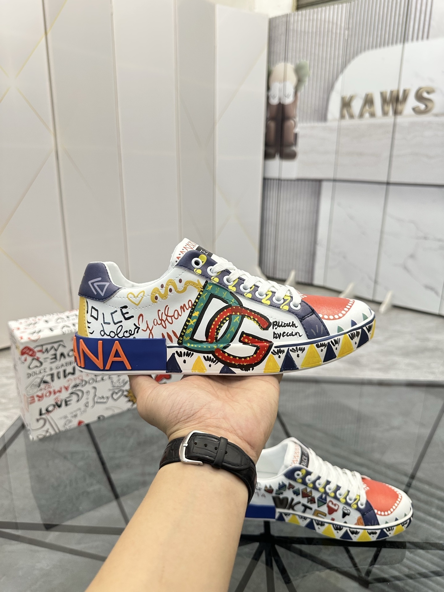 Dolce Gabbana情侶鞋 2025專櫃同步 DG杜嘉班納經典爆款休閑鞋