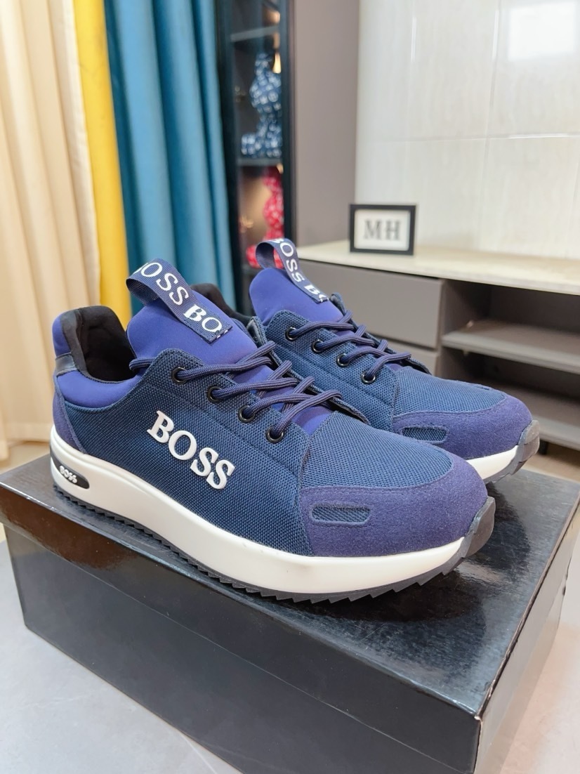 BOSS男鞋 2025專櫃同步 雨果博斯經典爆款休閑鞋