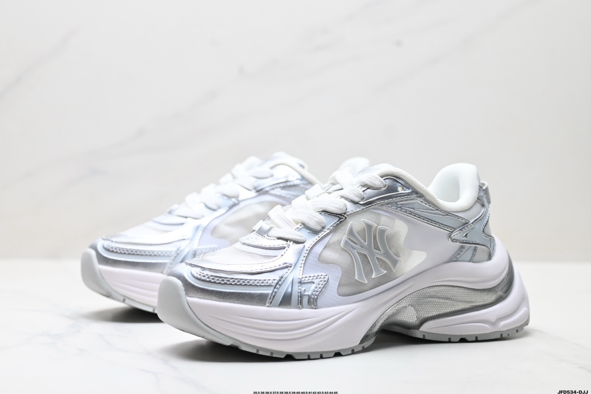 MLB情侶鞋 洋基隊時尚休閑運動老爹鞋