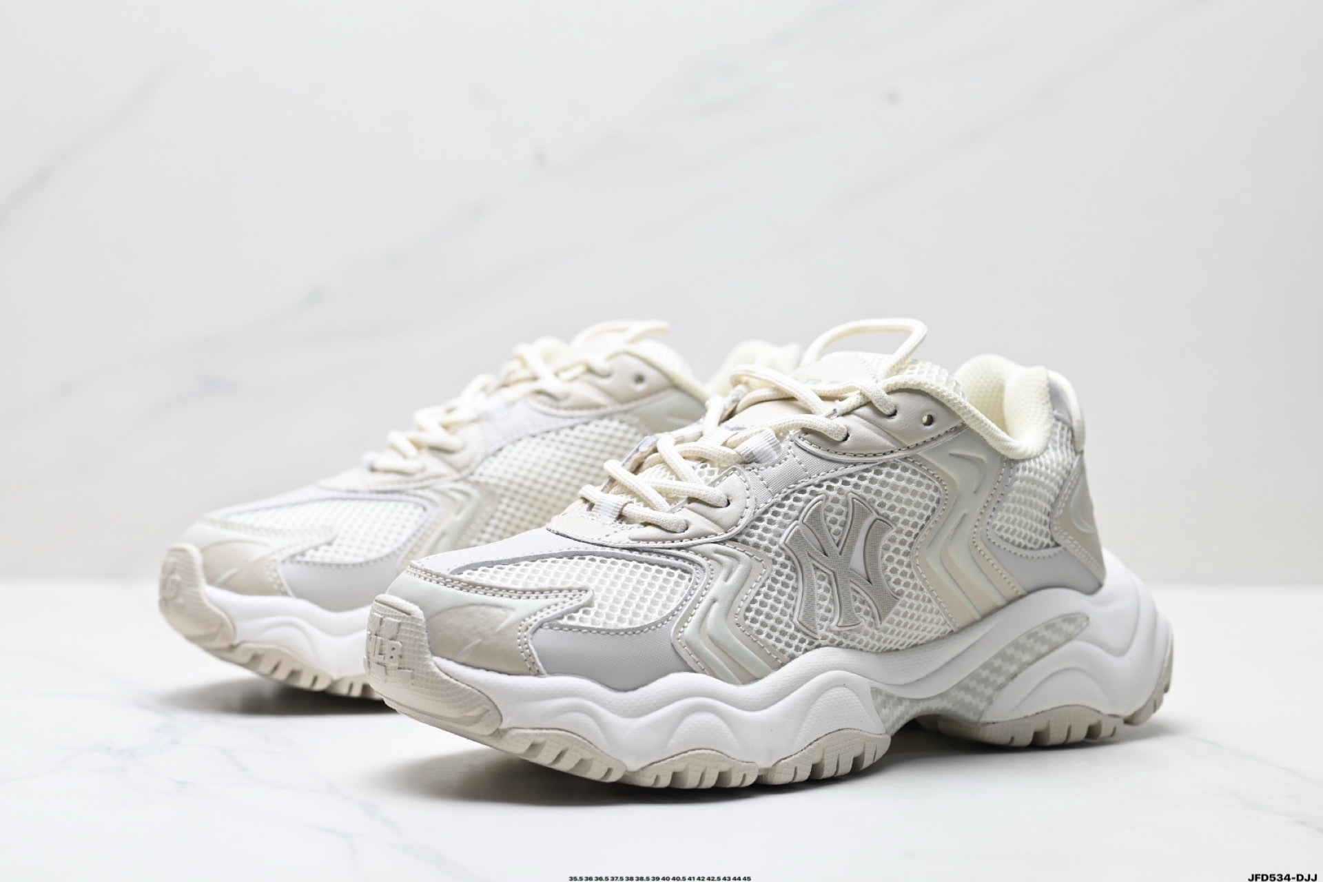 MLB情侶鞋 洋基隊時尚休閑運動老爹鞋