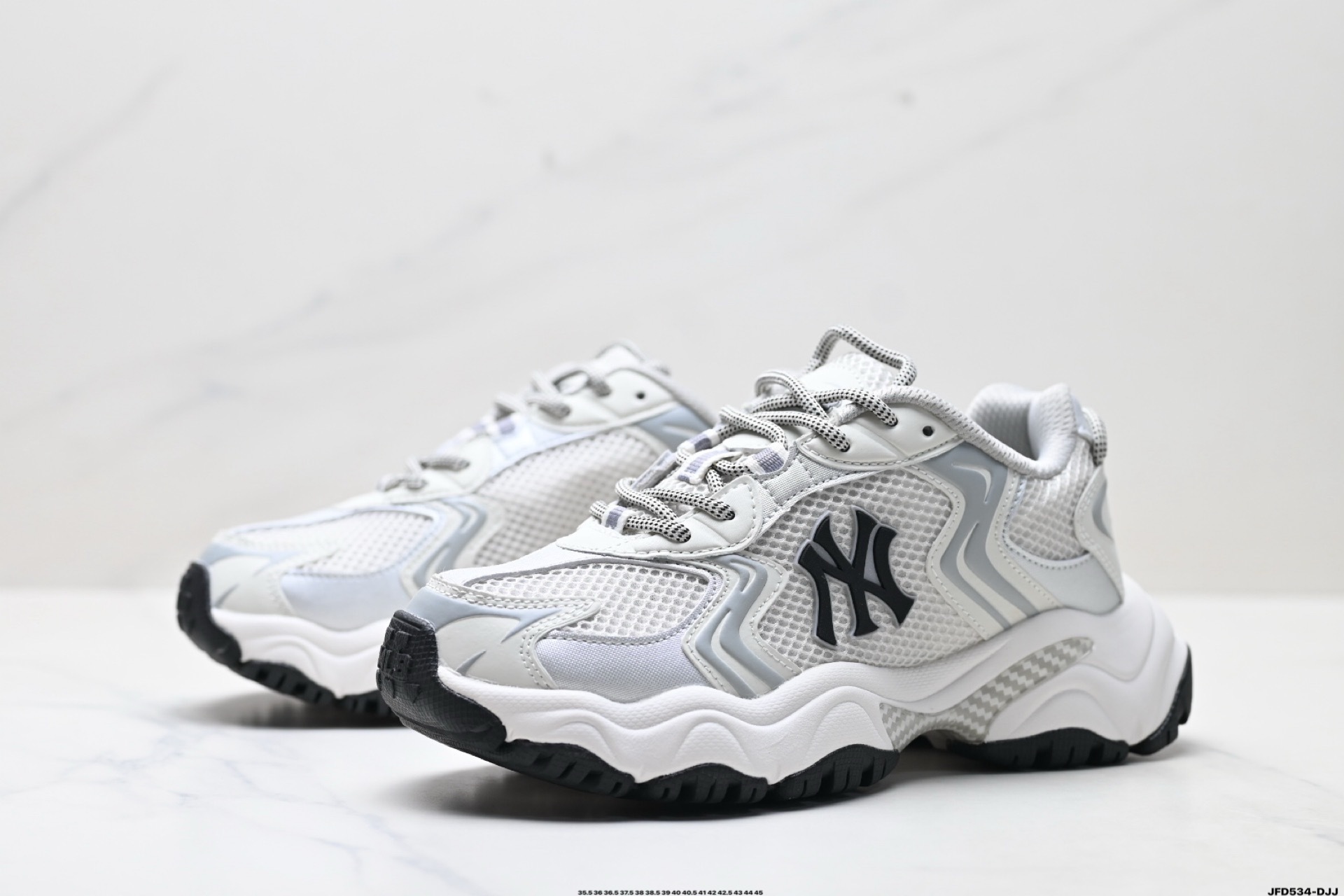 MLB情侶鞋 洋基隊時尚休閑運動老爹鞋