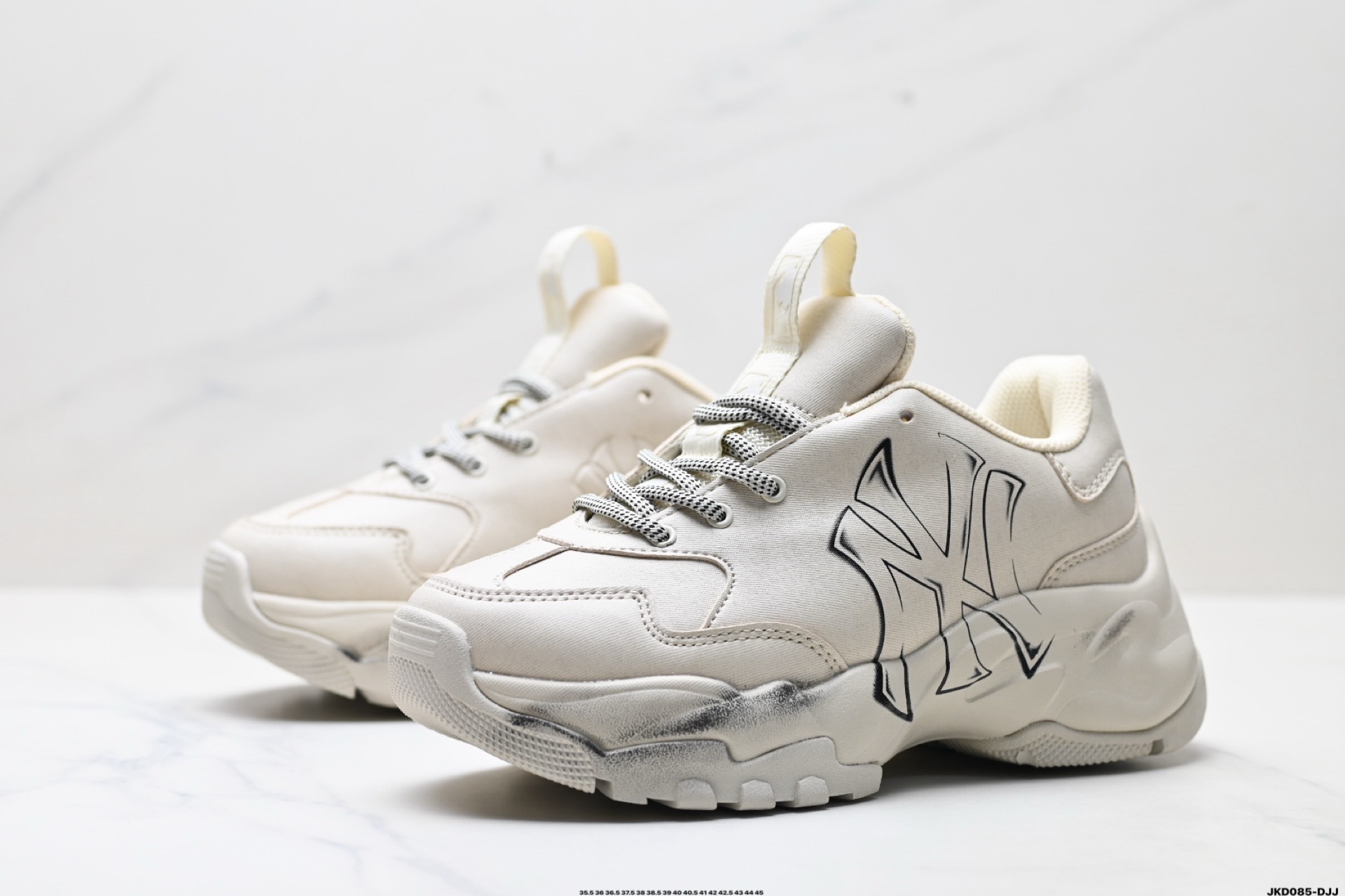 MLB情侶鞋 洋基隊時尚休閑運動老爹鞋