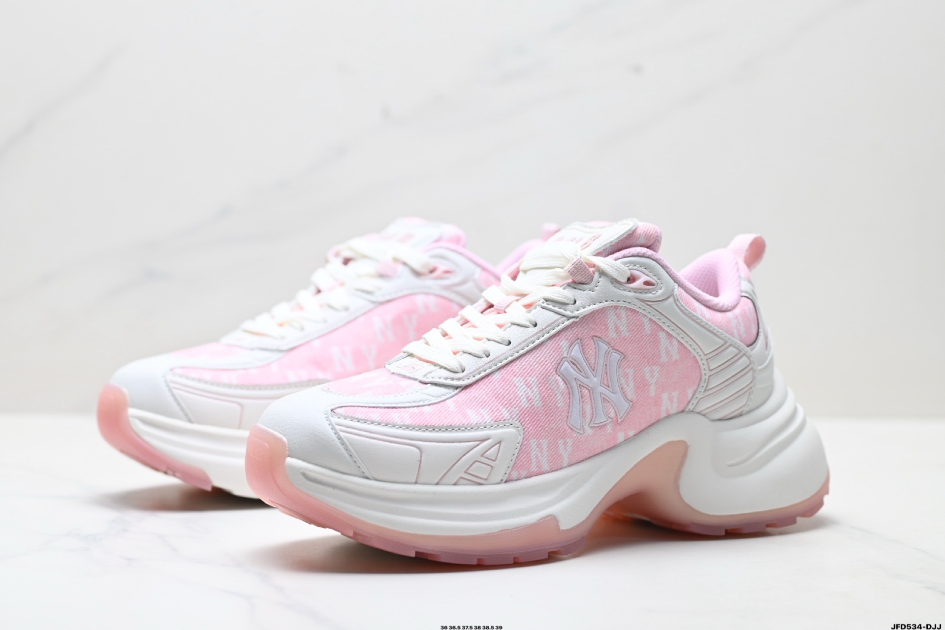 MLB女鞋 洋基隊時尚休閑運動老爹鞋