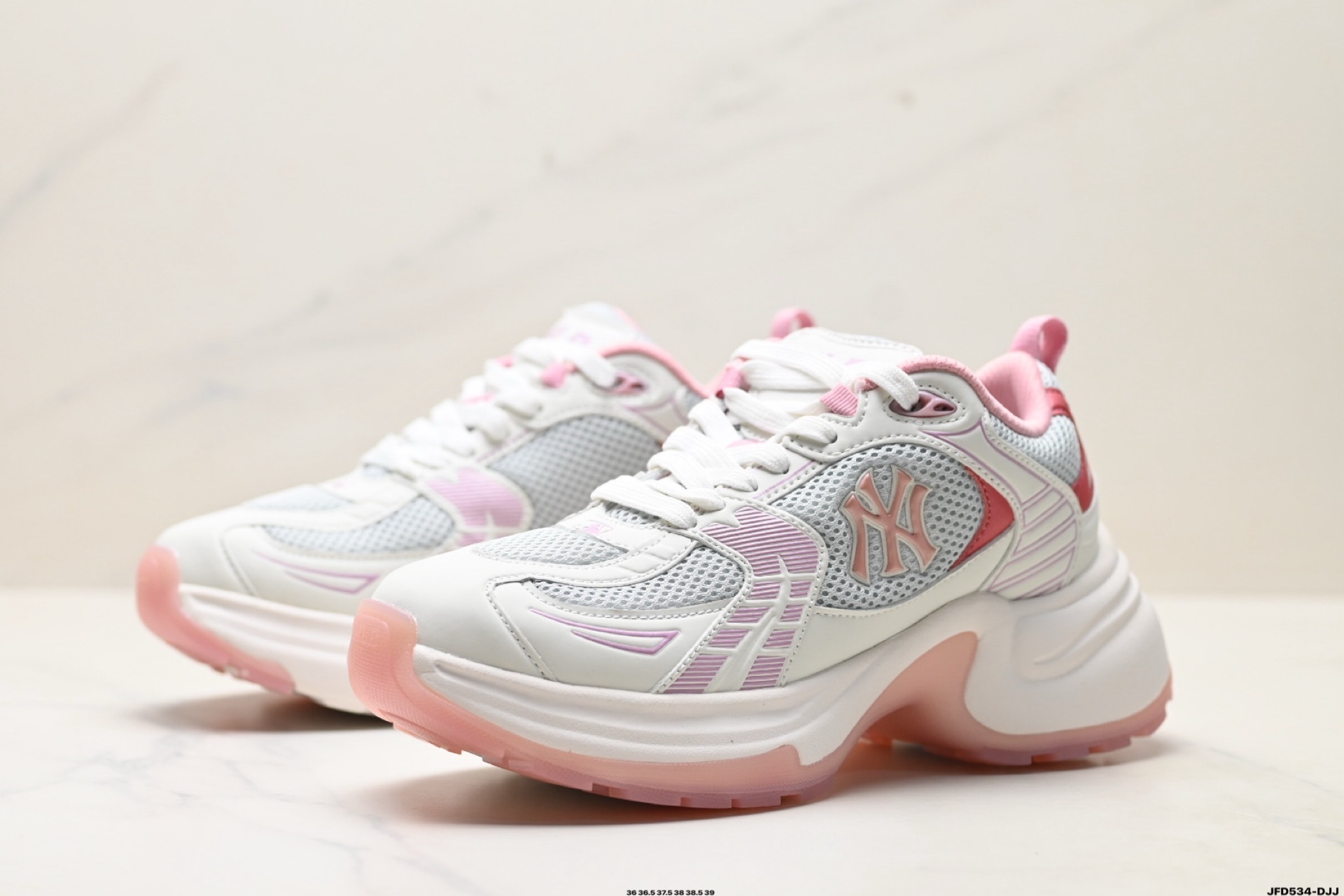 MLB女鞋 洋基隊時尚休閑運動老爹鞋