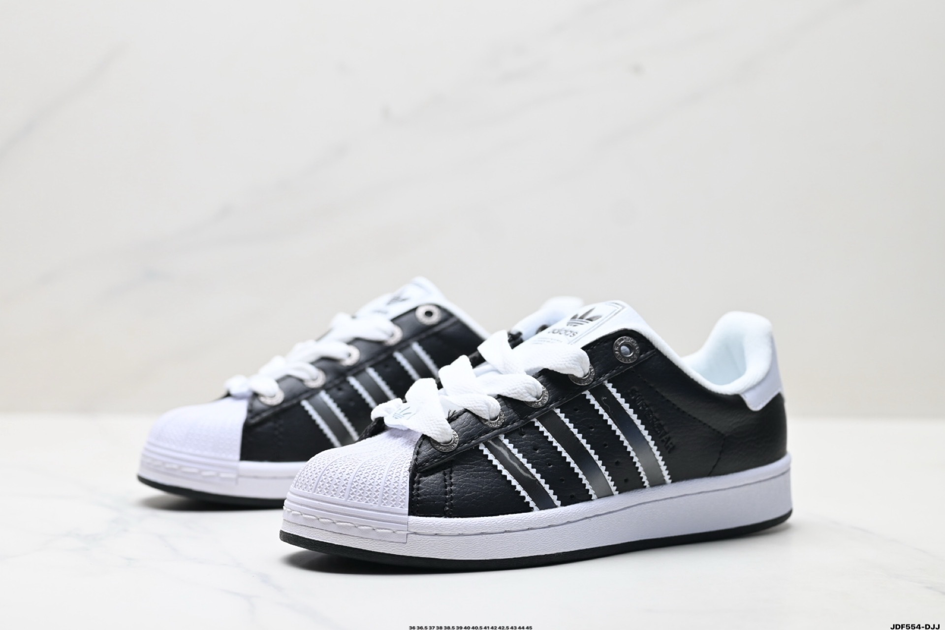 Adidas情侶鞋 阿迪達斯時尚休閑運動貝殼頭板鞋