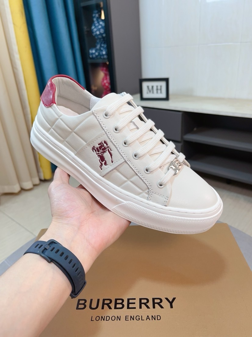 BURBERRY男鞋 2025專櫃同步 巴寶莉經典爆款休閑鞋
