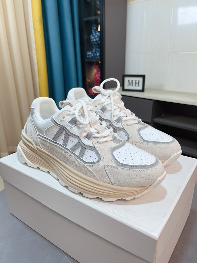 MONCLER男鞋 2025專櫃同步 蒙口經典爆款休閑鞋