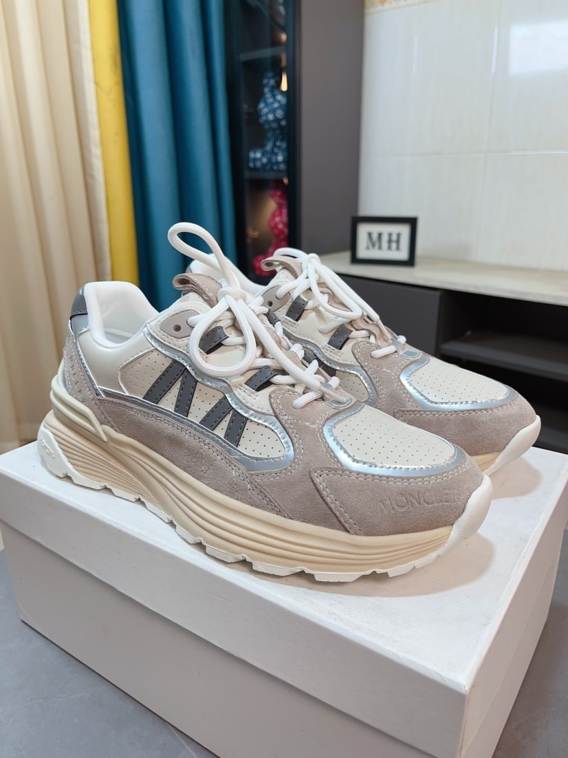 MONCLER男鞋 2025專櫃同步 蒙口經典爆款休閑鞋