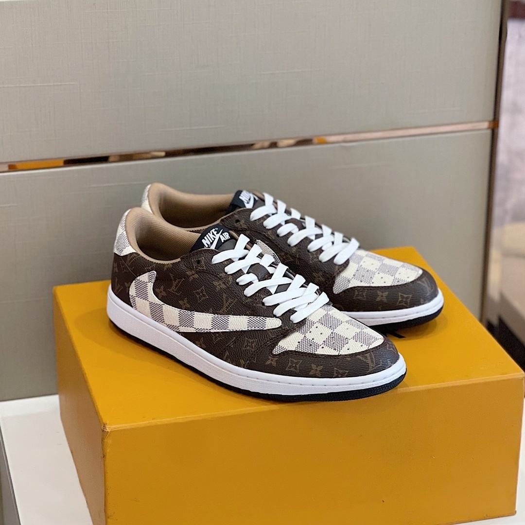 Louis Vuitton男鞋 2025專櫃同步 LV路易威登聯名低幫休閑運動鞋