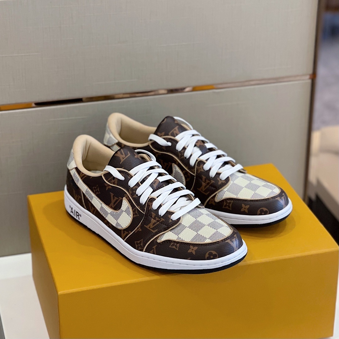 Louis Vuitton男鞋 2025專櫃同步 LV路易威登聯名低幫休閑運動鞋