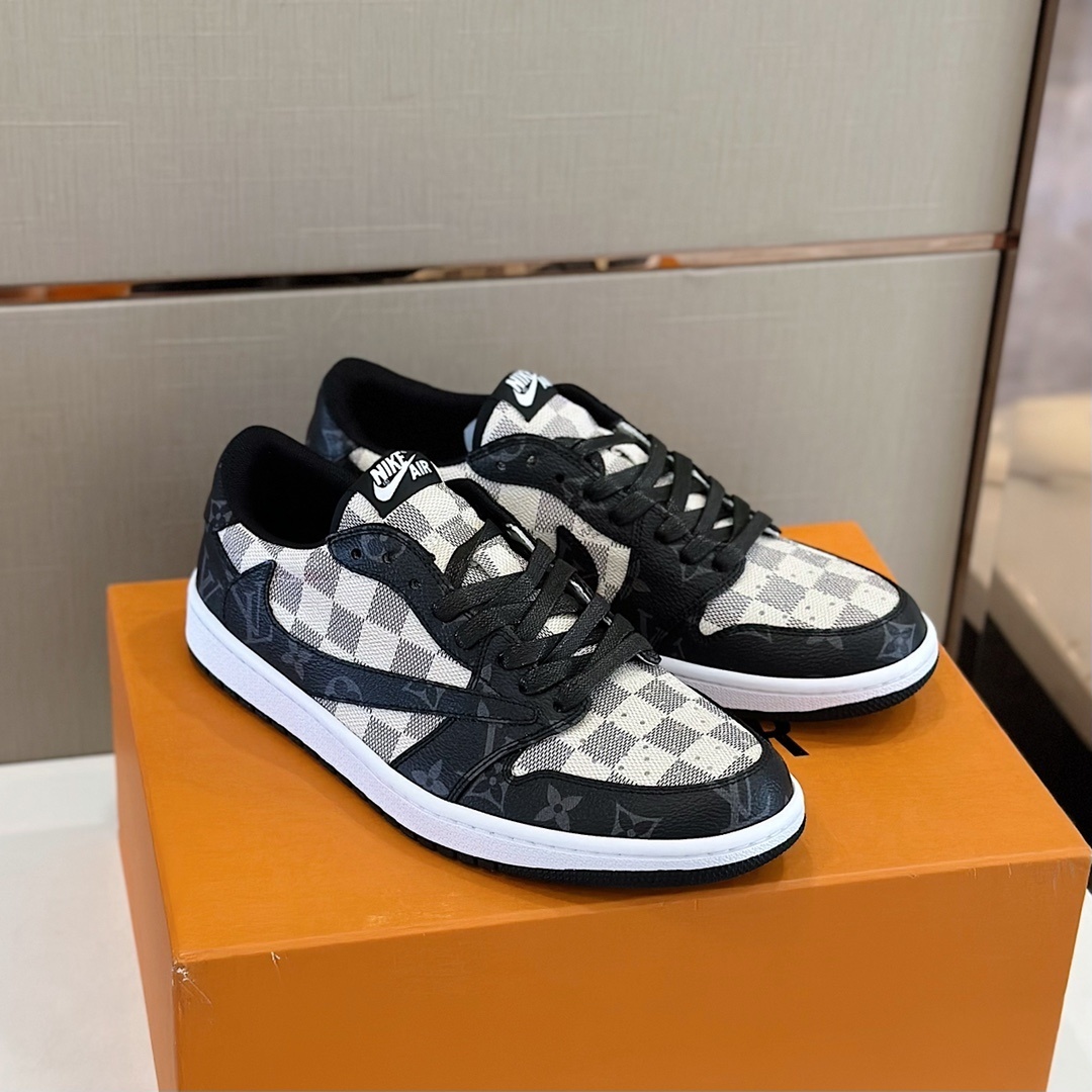 Louis Vuitton男鞋 2025專櫃同步 LV路易威登聯名低幫休閑運動鞋