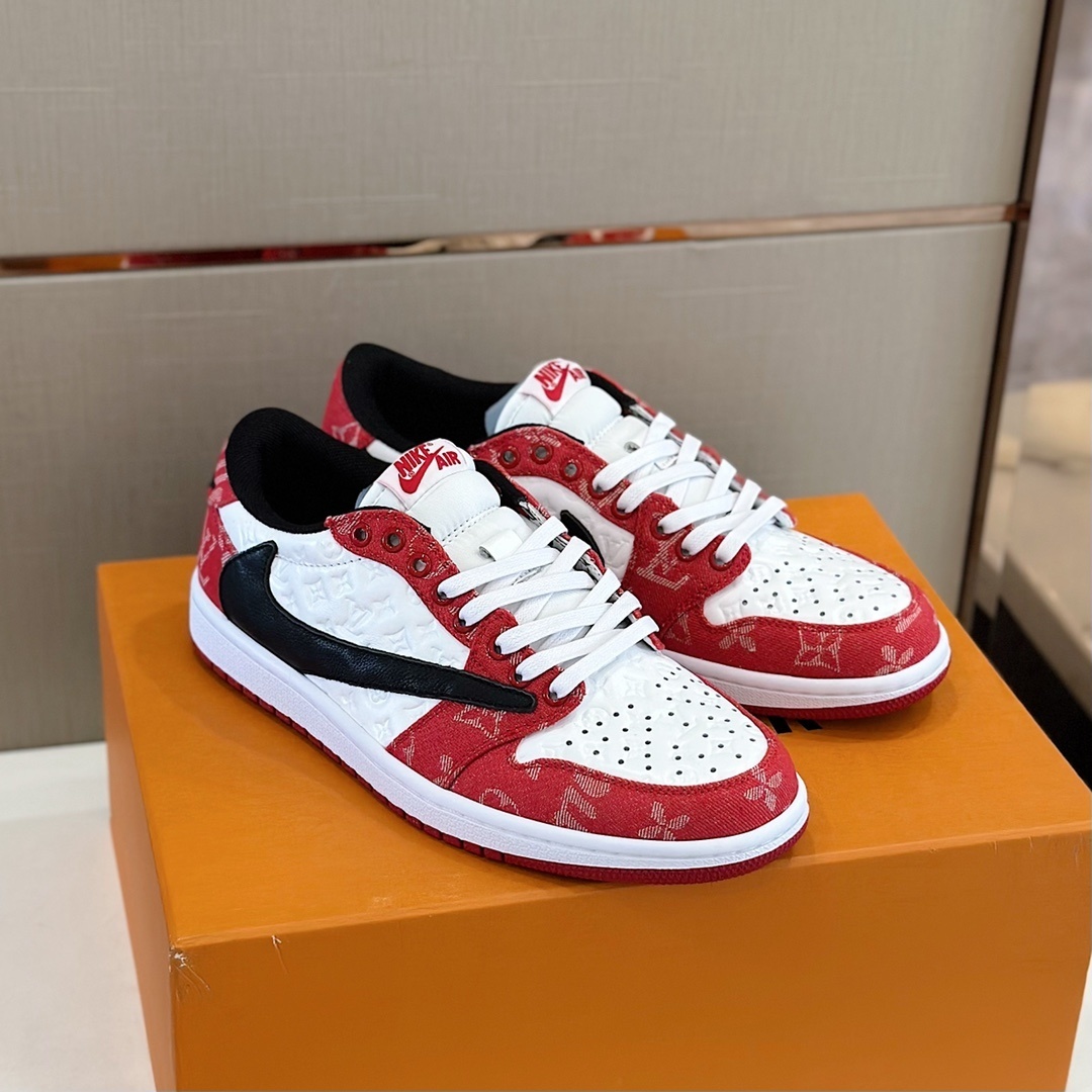 Louis Vuitton男鞋 2025專櫃同步 LV路易威登聯名低幫休閑運動鞋