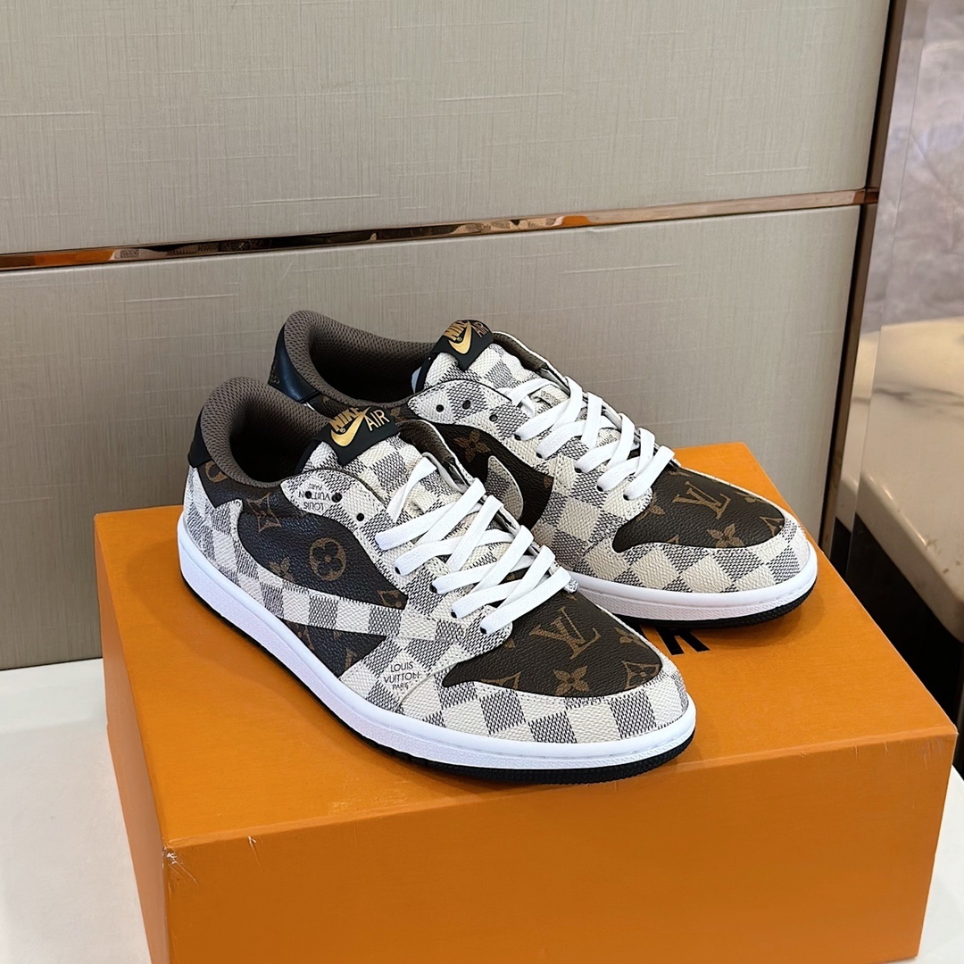Louis Vuitton男鞋 2025專櫃同步 LV路易威登聯名低幫休閑運動鞋